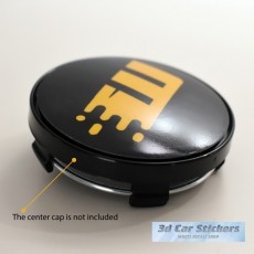 Custom Design Emblems For Wheel Center Caps |set of 4 (Four) Emblems| For Curved Center Caps ONLY