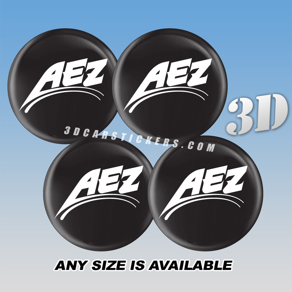 AEZ Decals For Wheel Center Caps