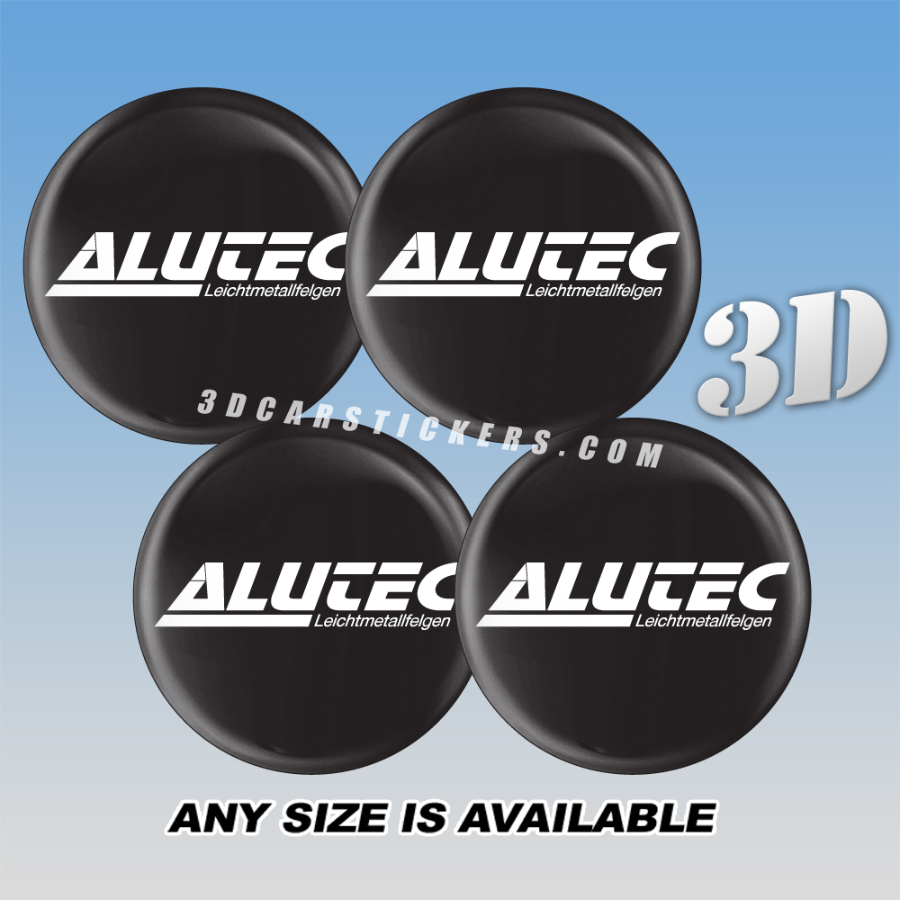 ALUTEC Decals For Wheel Center Caps