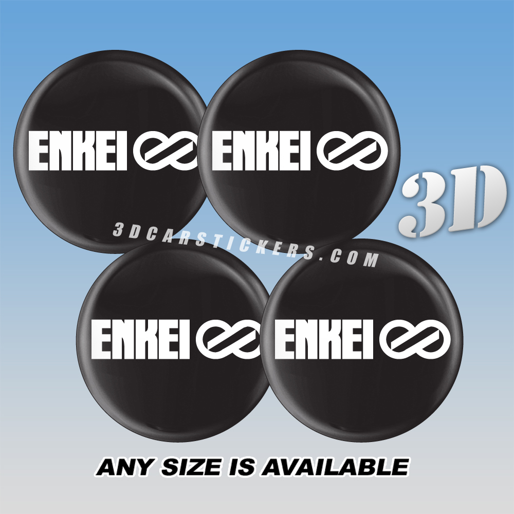 Enkei Decals For Wheel Center Caps