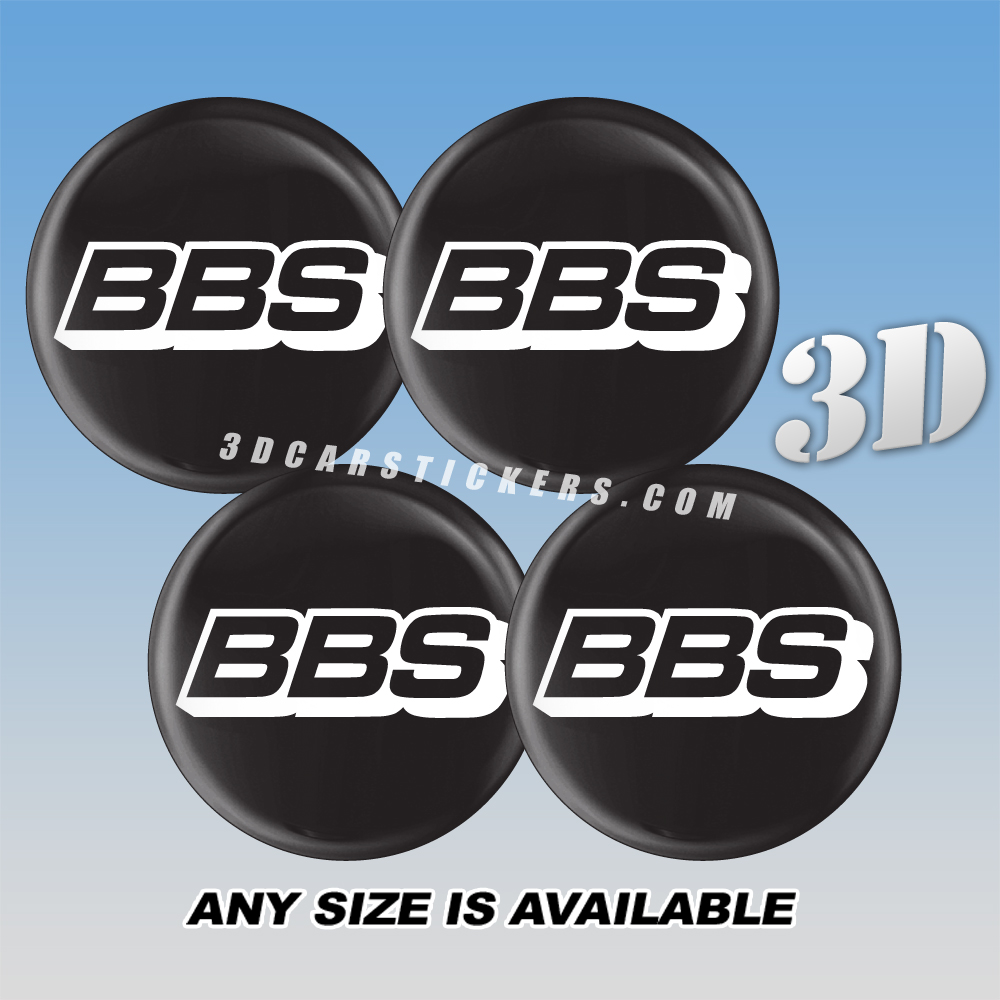 BBS Decals For Wheel Center Caps