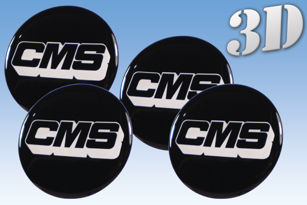 CMS 3D decals for wheel center caps