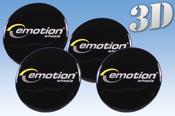 EMOTION 3D decals for wheel center caps