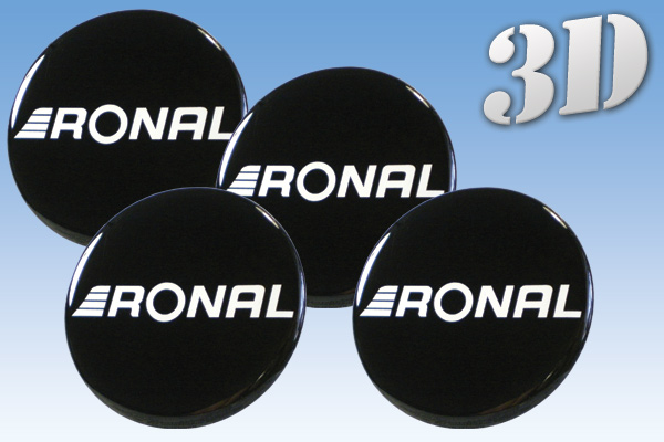 RONAL 3D decals for wheel center caps