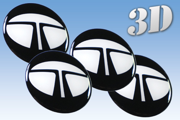 TATA 3d car decals for wheel center caps ― Online shop 3D wheel center caps