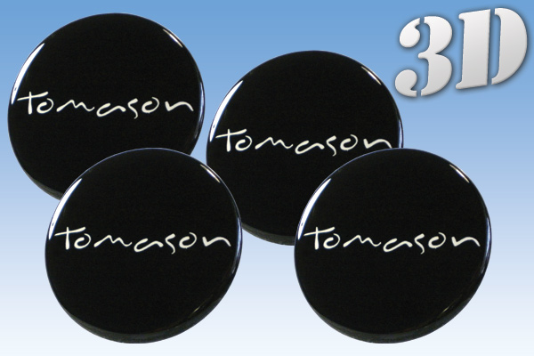 TOMASON 3D decals for wheel center caps