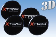 XTRA 3D decals for wheel center caps ― Online shop 3D wheel center caps
